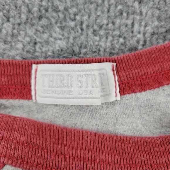 USC Trojans Shirt Men's Small Gray NCAA Logo Graphic Tee Crew Neck Long Sleeve - Picture 15 of 15